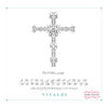 Family Cross in Vivaldi font
