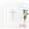 Family cross gift by Name Crosses - www.namecrosses.com